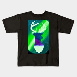 Milky Way - Space Deer Kids T-Shirt